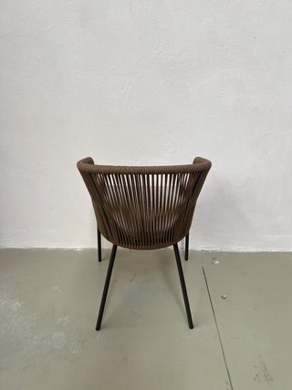 Sedie Yanet in corda kave home  beige
