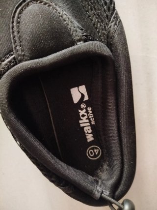 Zapatillas de agua Walkx negras Talla 40