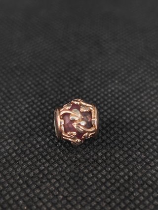Charm plata 925  hojas decorativas.051-03-00716