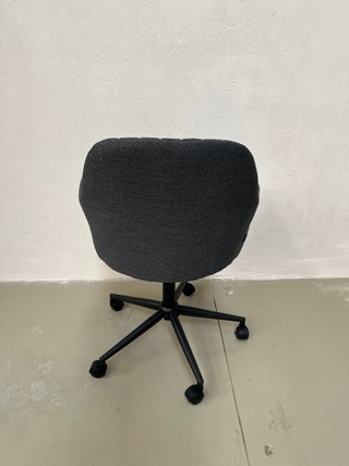 Sedia da scrivania Madina grigio scuro kave home