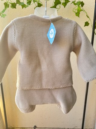Conjunto de trico bebé
