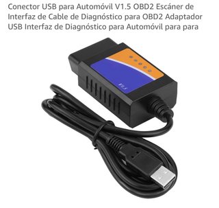 Cable OBD2 V1.5 Interfaz Diagnóstico Coche