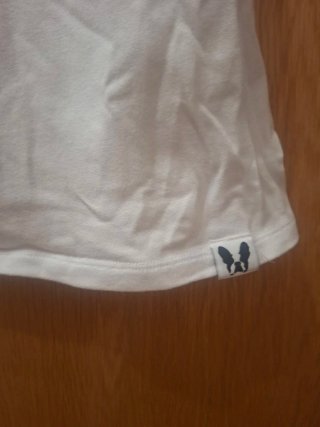 Vestido Blanco con Estampado Frida Rock