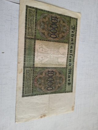 Billete 10000 Reichsmark 1922