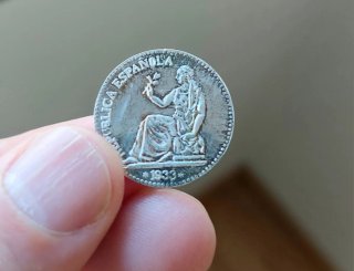 Colección Historia de la Peseta. Monedas plata.