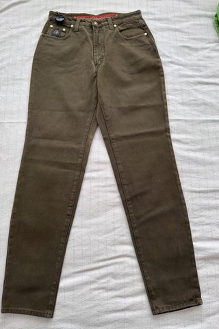 Trussardi Jeans vintage verde oliva