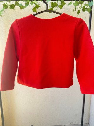 Casaco Mayoral Vermelho 6-9 Meses Novo