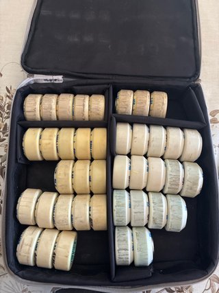 Set de 32 Ruedas Danza Ice 63mm
