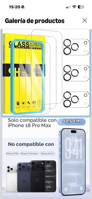 Protettore Schermo per iPhone 11 Pro Max