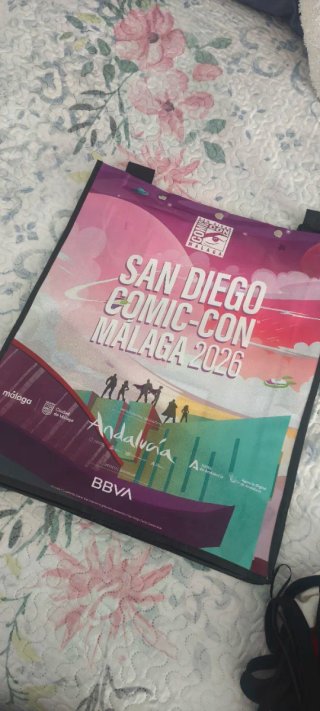 Mochila San Diego Comic-Con Málaga 2026 ✅