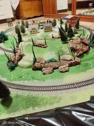 Maqueta de Tren con Paisaje