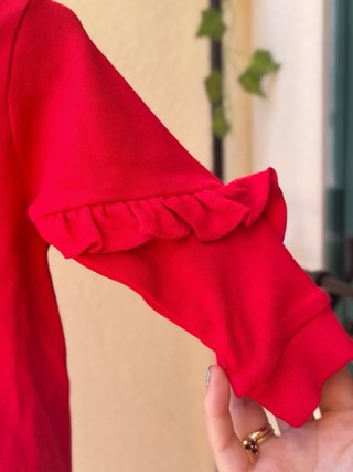 Conjunto Chicco Casaco e Vestido 6m Novo