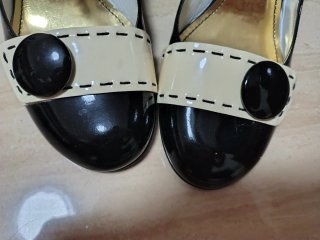 Zapatos de tacón L'otouche bicolor Talla 38