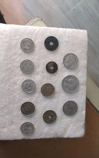 Lote de 11 Monedas de Francia