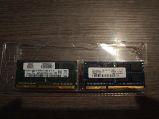 2x RAM DDR3 Kingston Samsung 4GB
