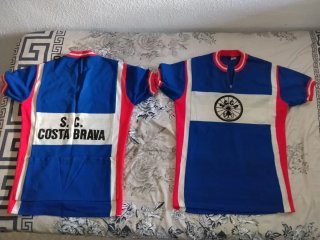 Lote maillots ciclismo vintage años 70