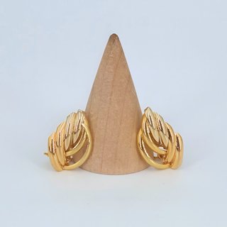 Pendientes Oro Combinado de 18k. (750) Peso 3.07