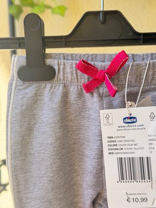 Conjunto Chicco menina 1/2 anos