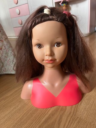 Busto muñeca peluquería