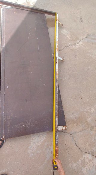 Puerta de Hierro de 2 Hojas