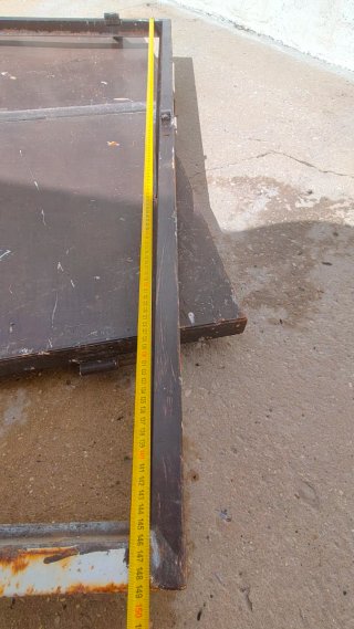 Puerta de Hierro de 2 Hojas