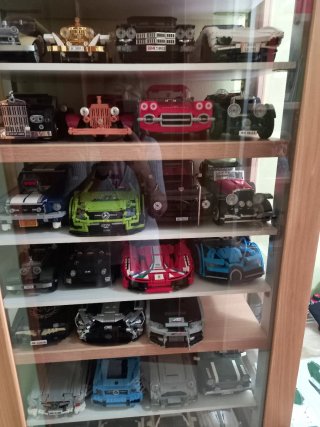 Maquetas coches construidas