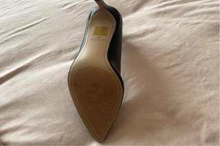 Salón Parfois Piel Tacón 8cm Talla 40 Negro