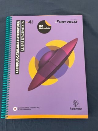 Llibre activitats PUNT VOLAT 4 ESO (Llengua Cat...