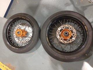 Llantas Supermotard KTM Excel