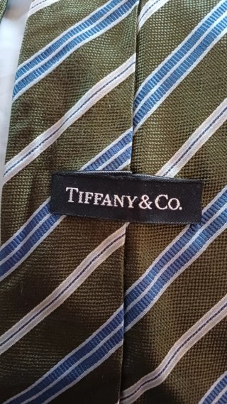 Cravatta Tiffany & Co. a righe