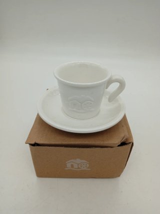 Tazzina caffè Mulino Bianco bianca