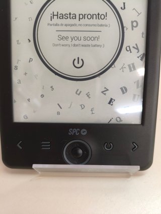 SPC Dickens Light 2, eBook 6", luz frontal, fino