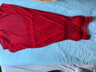 Vestido de Fiesta Rojo s/m