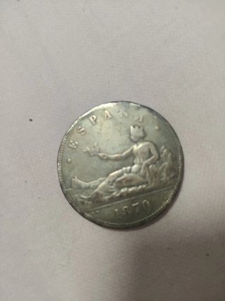 Moneda España 1870