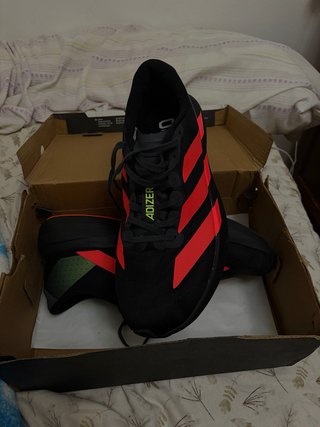 Adidas Adizero evo SL Zapatillas Negras Rojas