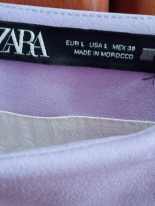 Falda pantalón morada