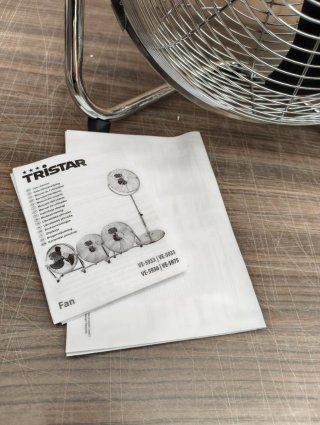 Ventilador Tristar VE5933 30cm Inox