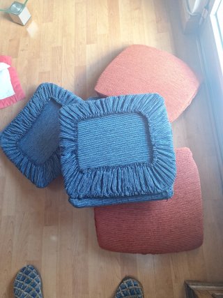Set de 6 Cojines Protectores para Sillas