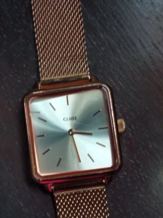 Reloj Cluse Mujer rosa/dorado