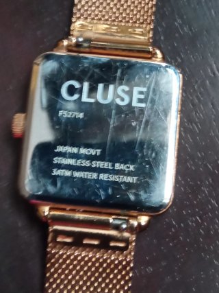 Reloj Cluse Mujer rosa/dorado