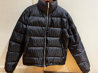 Dior plumífero Oblique negro 48