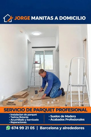 Servicio de Parquet Profesional en Barcelona