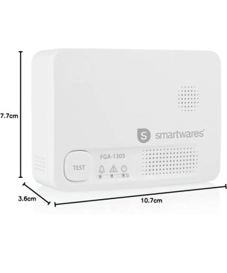 Detector de Monóxido Carbono Smartwares FGA-13051