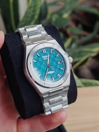 Reloj IXDAO Engineer Aqua Waffle