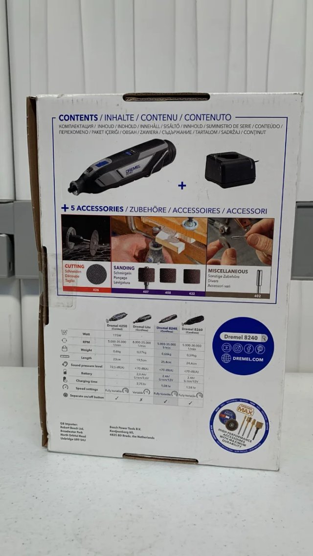 Multiherramienta Dremel 8240 Inalámbrica