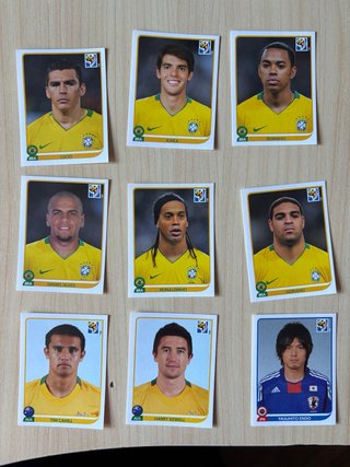 Panini Sudáfrica 2010 Brasil