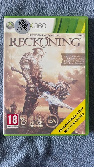 Xbox 360 Kingdoms of Amalur Reckoning