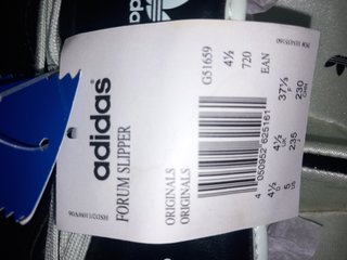 Zapatillas adidas Forum Slipper Talla 37.5