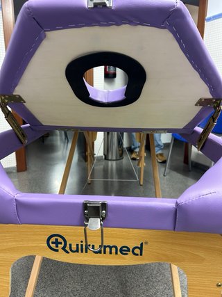 Camilla de masaje plegable Quirumed
