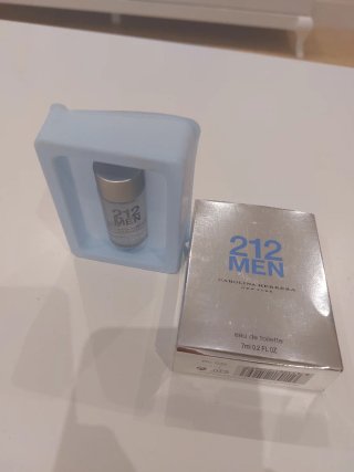 Miniatura Perfume 212 Men Carolina Herrera 7ml